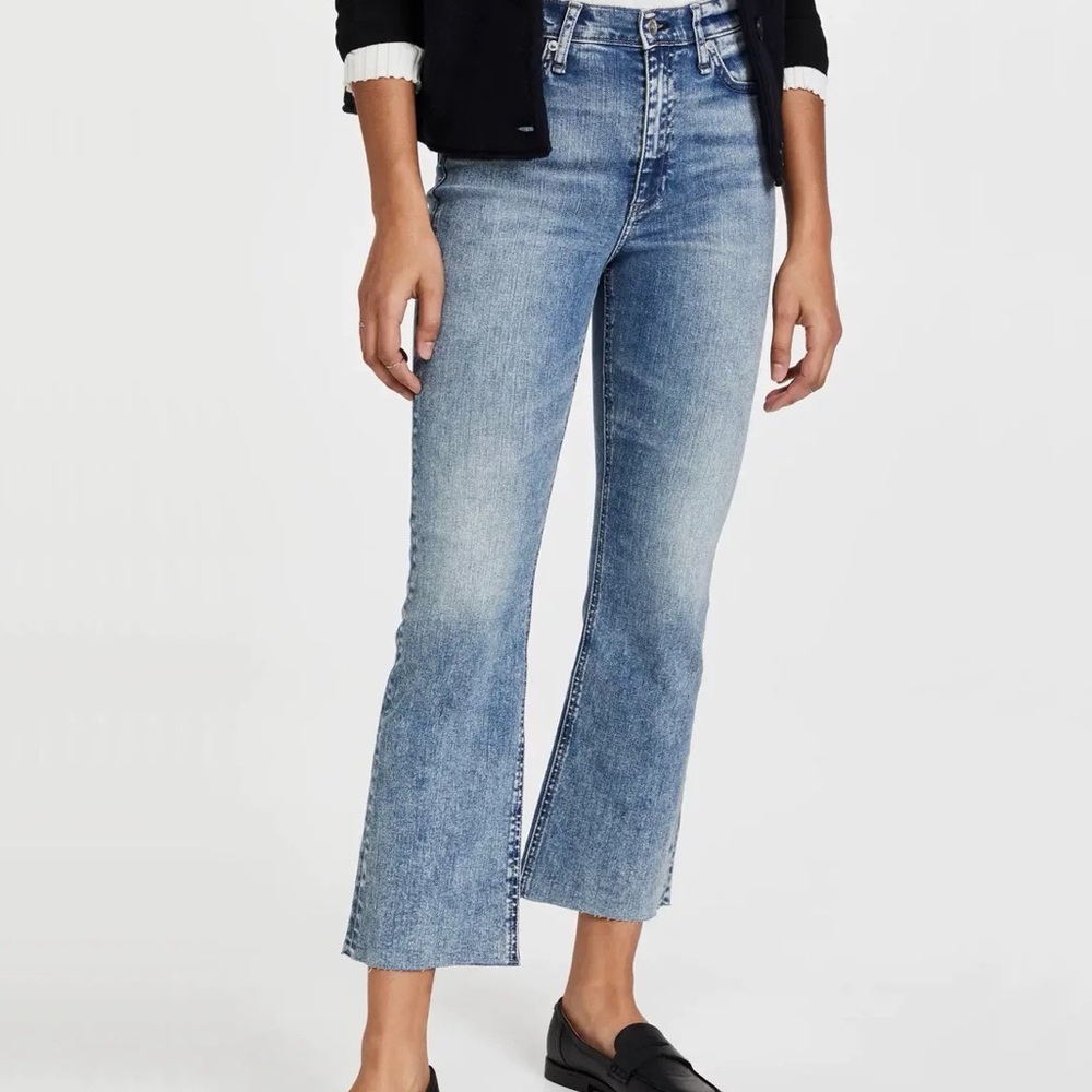 rag & bone Nina High Rise Flared Ankle Jeans